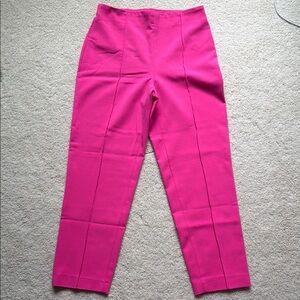 Bright Pink Women's Tailored Ponte Pants